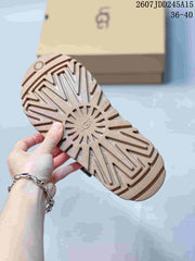 UGG GoldenGlow Platform Sandals Tan 2607JDD245A15