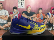 Nike Basketball Sneakers Blue and Yellow Five-Time Champion