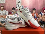 Nike GT Cut 3 Basketball Shoes White Red Silver