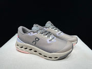 On Cloudsurfer Trail 2 Waterproof Trail Shoes Pink/Brown Grey