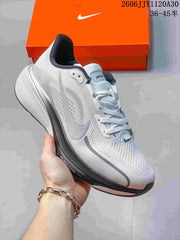 Nike Air Zoom Pegasus 42 Running Shoes, White/Silver II7210-100