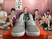 Nike Zoom Basketball Shoes in Grey and Black