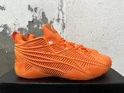 Orange Adidas Basketball Sneakers