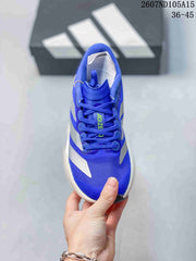 Adidas Adizero Evo SL Blue White Running Sneakers 2607ND105A15