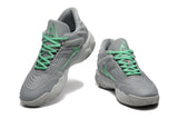 Nike 885-8 Gray Green Basketball Sneakers