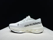 On Cloudboom Max White Running Shoes