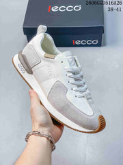 ECCO Men's Outdoor Sneakers, White and Navy