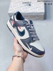 Nike SB Dunk Low North Face Color-Block Sneakers