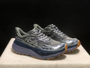 HOKA Stinson 7 Trail Running Shoes in Gray