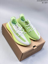 Adidas Yeezy Boost 350 V2 Green White Sneakers