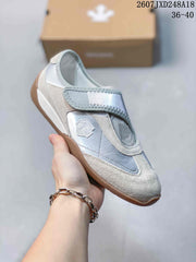 DESCENTE EDGE COURT RETRO Low-Top Sneakers Silver White
