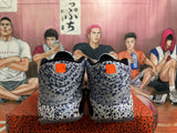 Nike Basketball Shoes, Gray and Orange Speckled Design