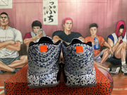 Nike Basketball Shoes, Gray and Orange Speckled Design