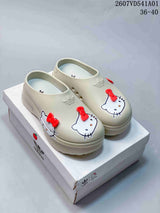 adidas x Hello Kitty Platform Mule Clogs, Cream, 07VD541A01
