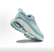 HOKA Bondi 8 Running Shoes in Light Blue