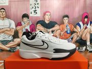 Nike White and Black Basketball Shoes
