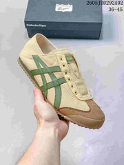 Onitsuka Tiger Mexico 66 Slip-On Sneakers Beige Green 2605JDD292A02