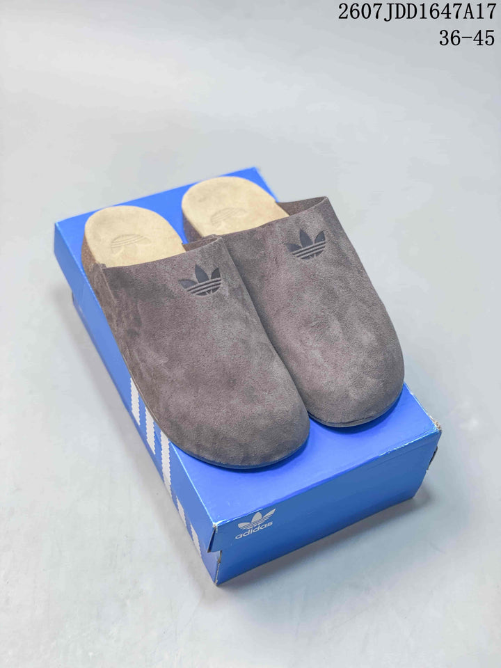 adidas Adimule Slip-On Clogs Brown JQ4367