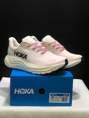 HOKA Arahi 8 Women's Running Shoes, Pink and Mint