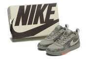 Nike Book 1 Basketball Shoes Grey Snakeskin Print
