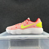 Nike Pink and Yellow Low-Top Sneakers