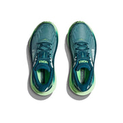 HOKA Challenger 7 Trail Running Shoes Blue Green