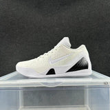Nike Kobe 9 Low White Basketball Shoes
