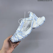 Balenciaga Phantom Sneaker in White and Light Blue, Style 825597