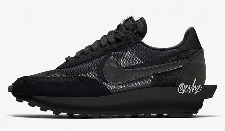 Nike Sacai x LDV Waffle Sneakers Black BV0073-002