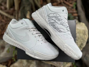 Nike Kobe 4 Basketball Shoes White Mamba Mentality