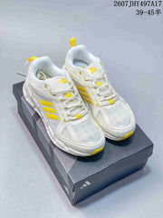 Adidas Climacool Ventage White Yellow Running Sneakers