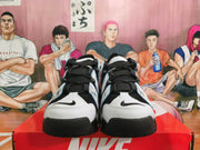 Nike Air More Uptempo Panda Black and White Sneakers