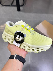 On Running Cloudmonster 2 Sneakers in Pale Yellow