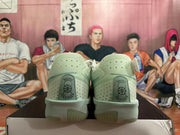Nike ZoomX Basketball Shoes in Pale Green with Gum Sole