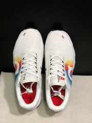 On Cloudmonster 2 White Rainbow Running Shoes