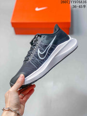 Nike Zoom Winflo 8 Black White Running Sneakers