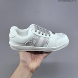 Gucci Screener Distressed Low-Top Sneakers