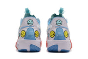 Nike GT Cut 3 Basketball Shoes Aqua Red Smiley